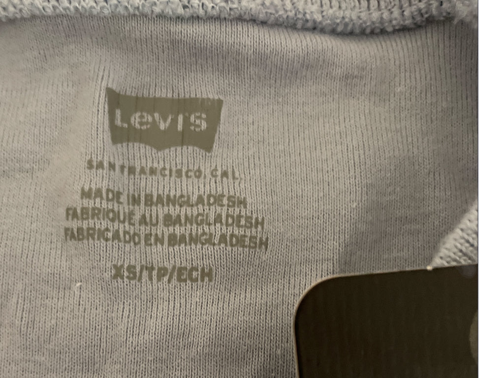 Levi’s Baby Blue Slim Fit Tee (X-Small)