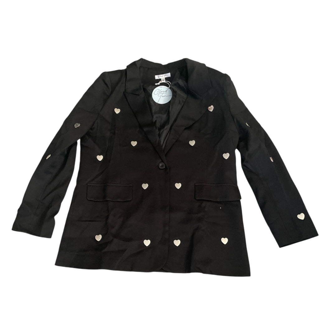Cloud Ten Cold Hearted Black Blazer (Large)