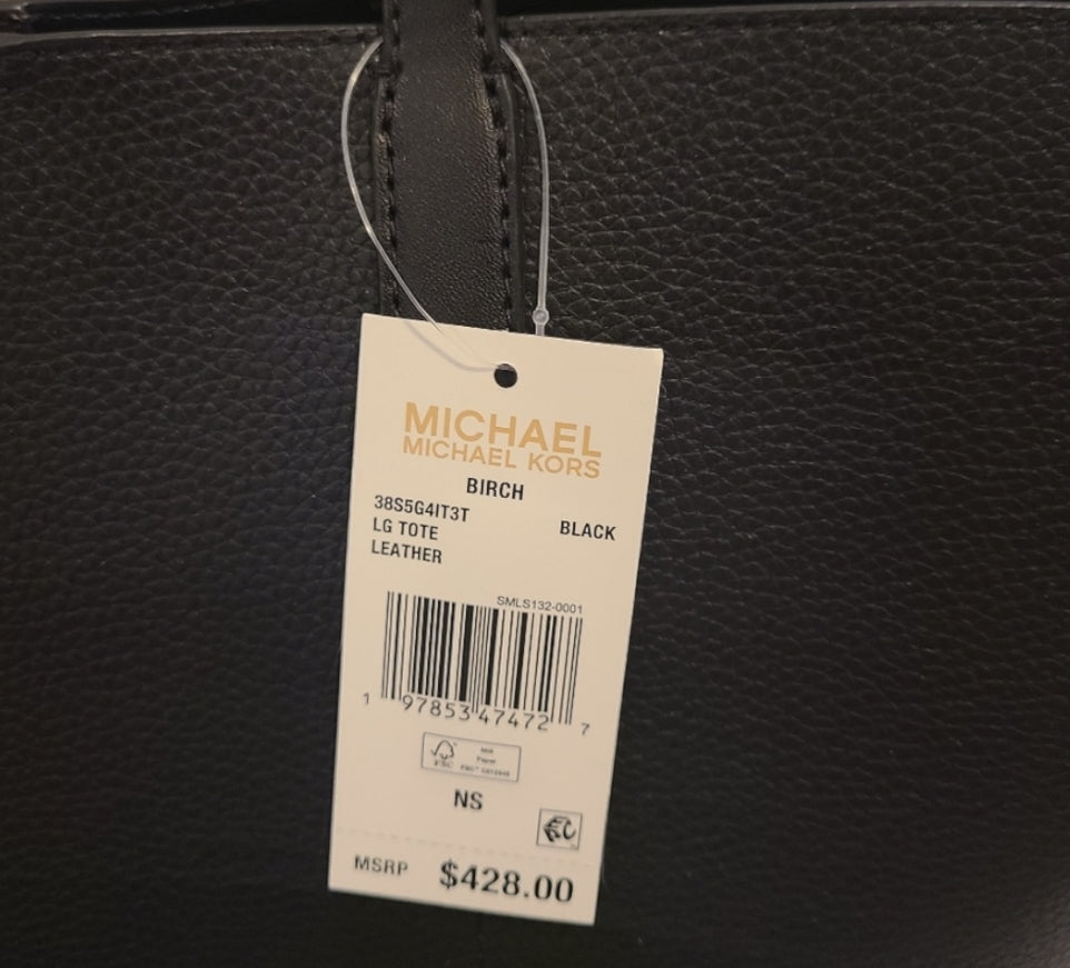 Michael Kors Birch Large Pebble Leather Tote Bag