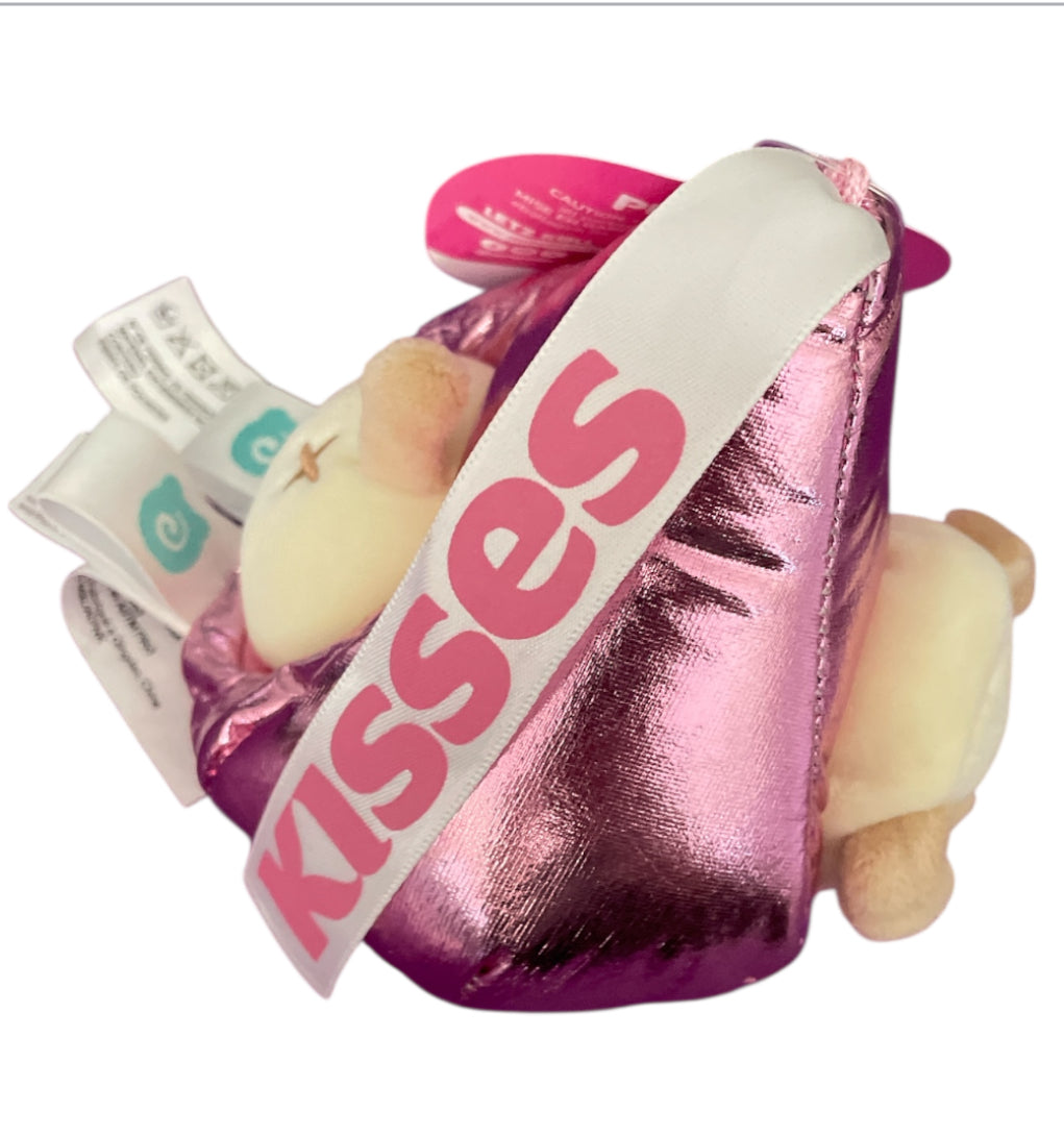 Hershey Puppiroll Pink Kisses Small Plush