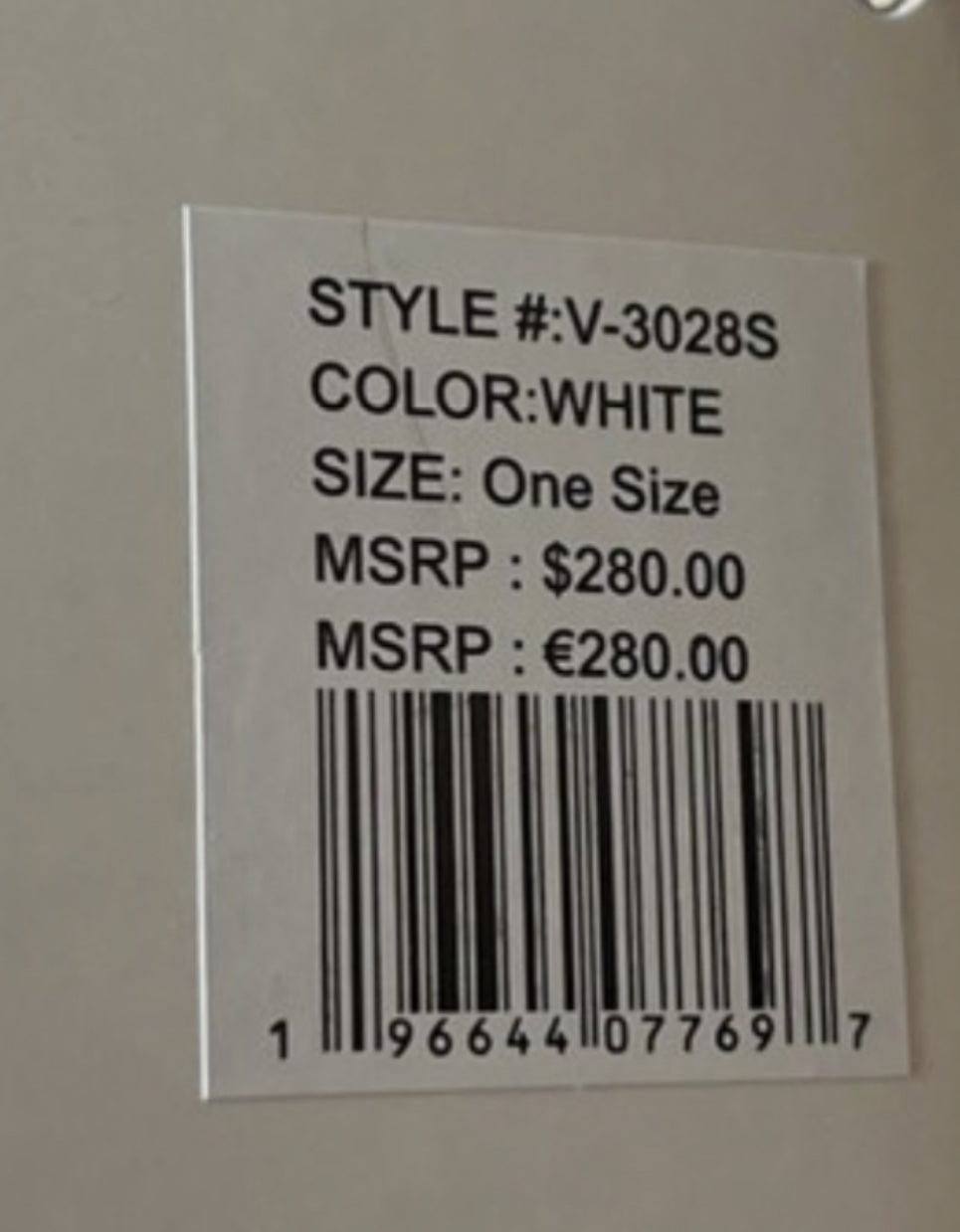 Valentino Orlandi Glossy White Studded Bag