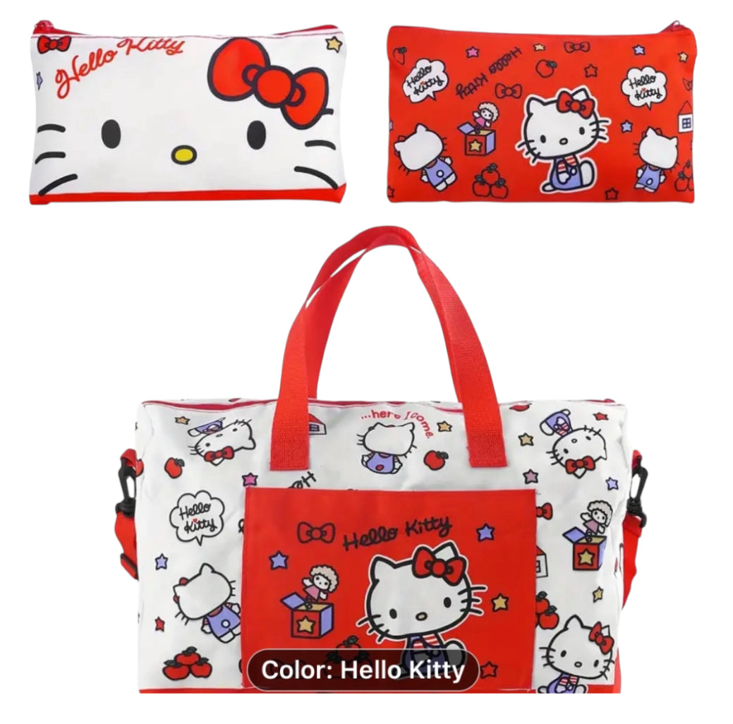 Hello Kitty Travel Duffle Bag