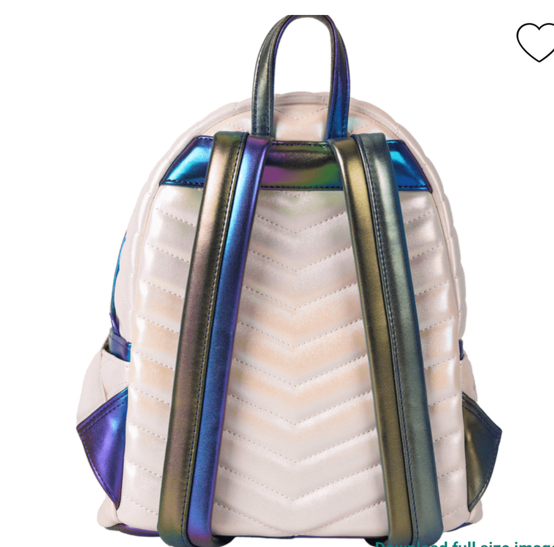 Loungefly Funko Pop! BTS Iridescent Quilted Mini Backpack
