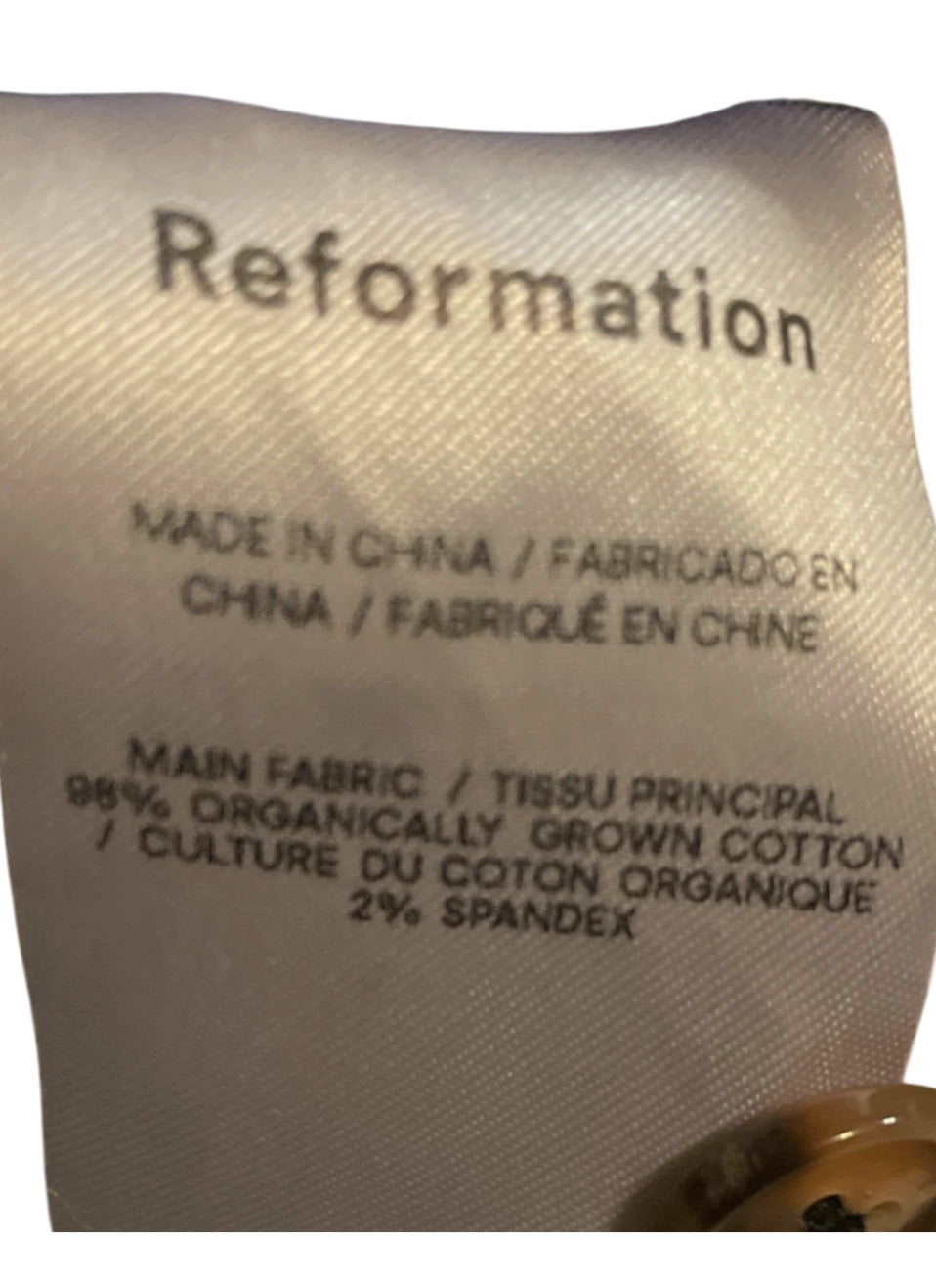 Reformation Roz High Rise Black Pant (12)