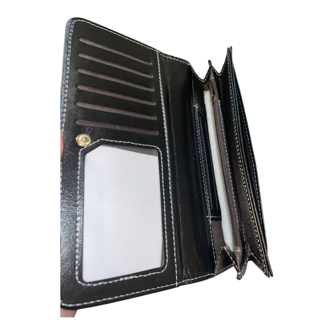 Disney Black Wallet with Mickey and Minnie Mouse