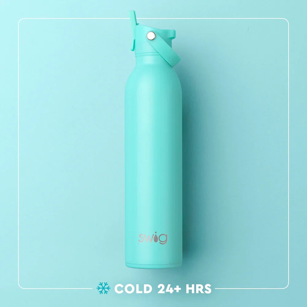 Sherbet Stripe Flip + Sip Bottle 26oz
