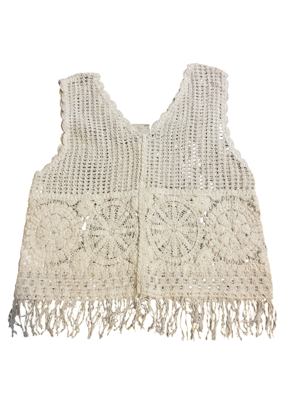AZ Bohemian-style Crochet Vest