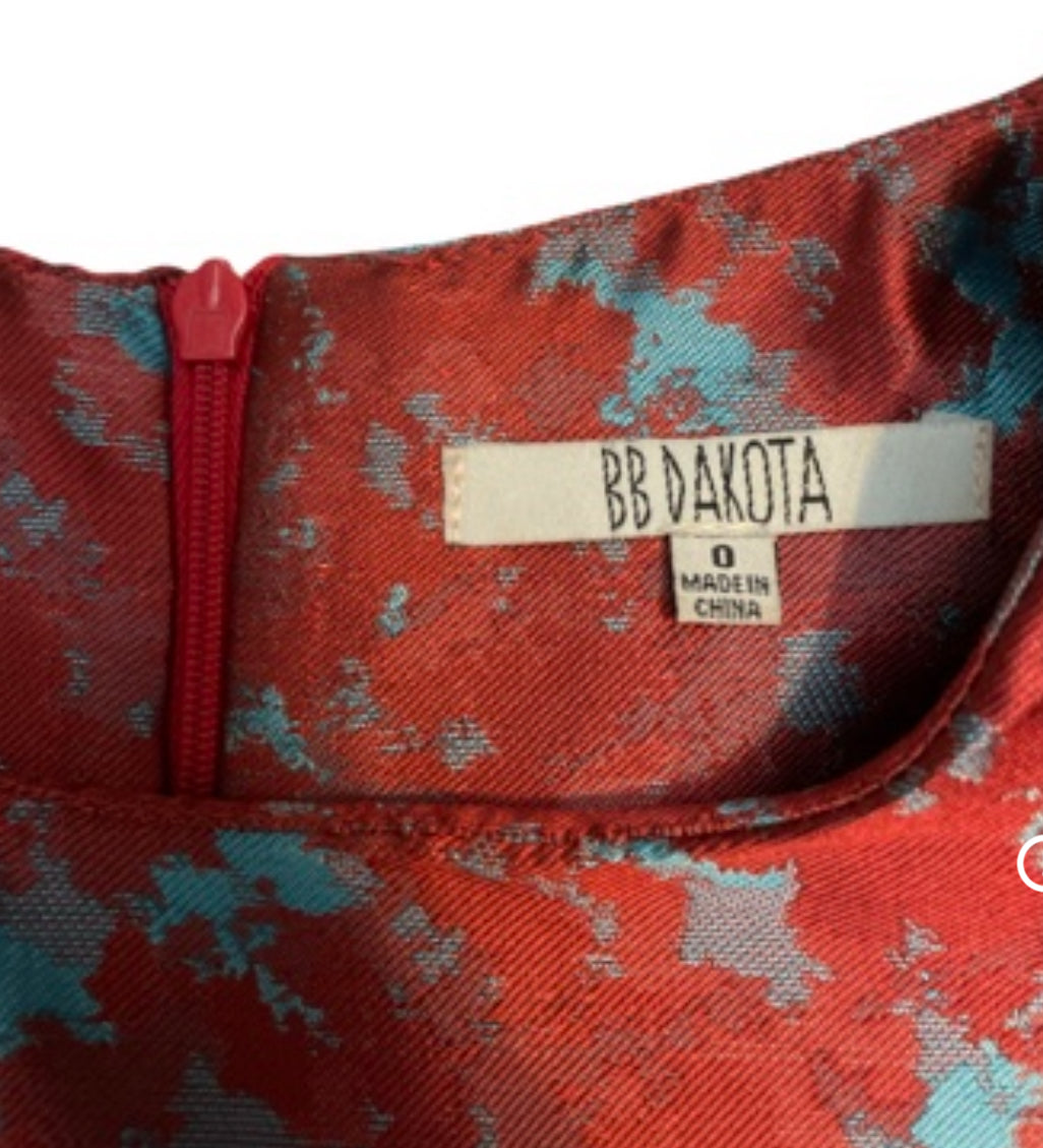 BB Dakota Halsey Sleeveless Fit and Flare Dress (0)