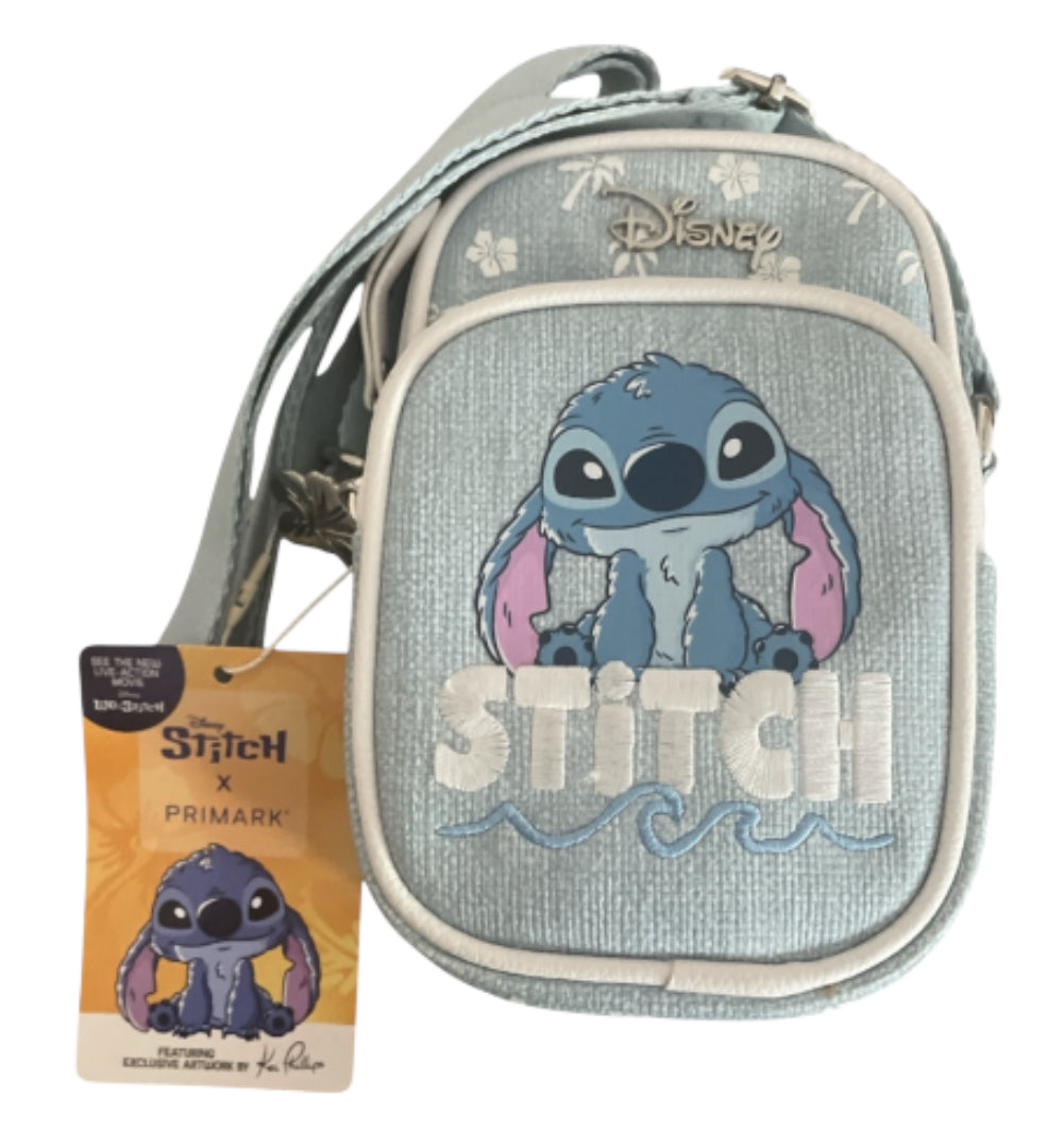 Primark Disney Stitch Crossbody Bag Cell Phone Holder