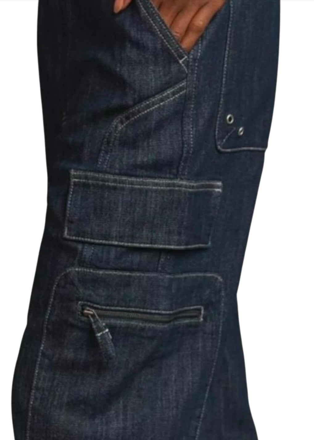 Anthropologie Pilcro Seamed Sport Cargo Jeans
