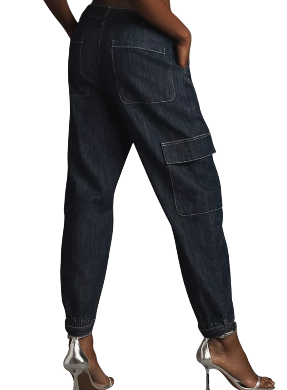 Anthropologie Pilcro Seamed Sport Cargo Jeans