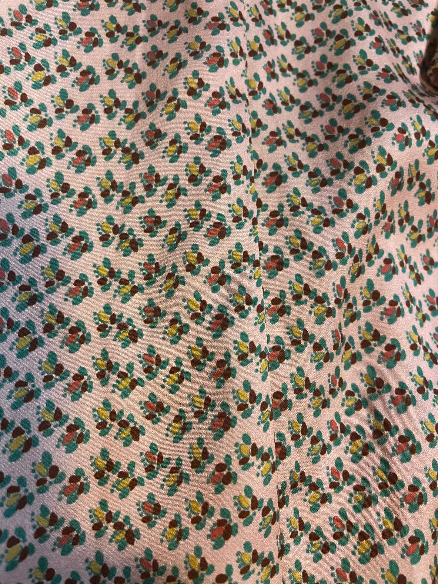 Zara Satin Effect Printed Shirt Dress. (Small)