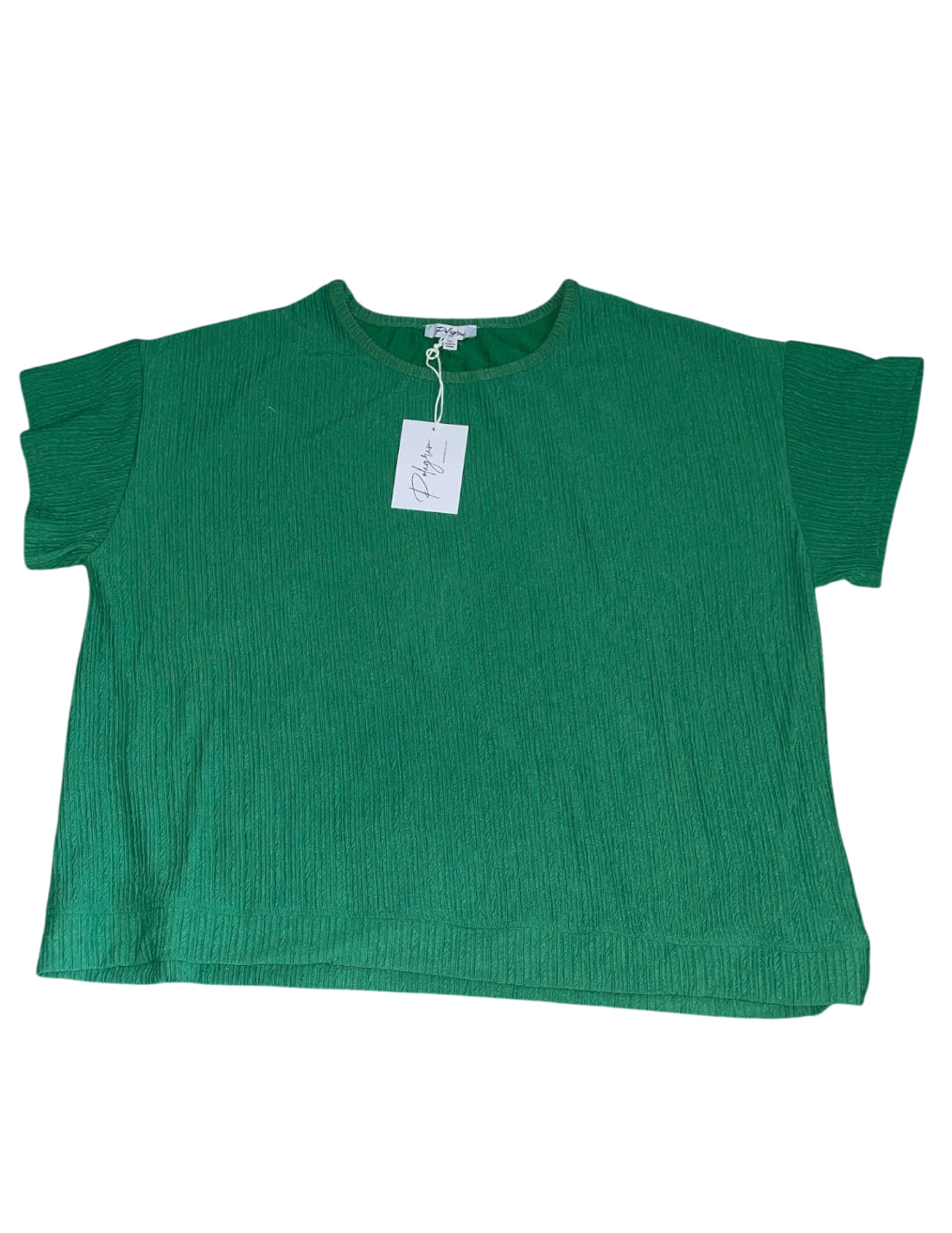 Polagram Iris Green Pull-over Top (1x)