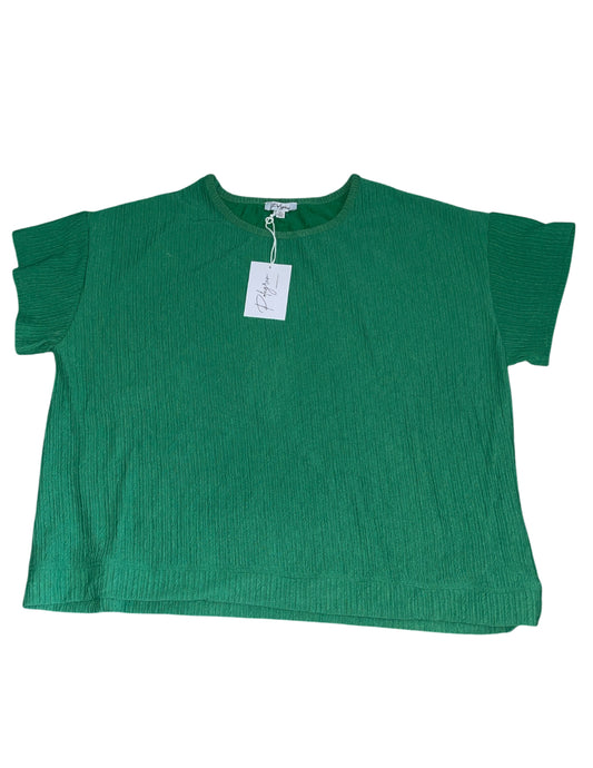 Polagram Iris Green Pull-over Top (1x)