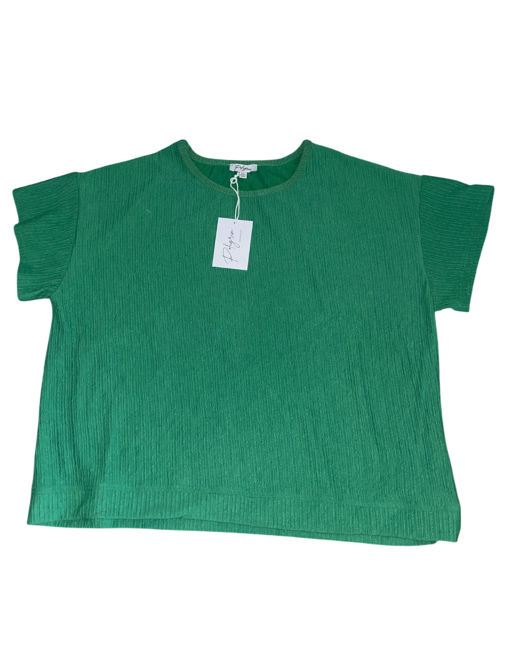 Polagram Iris Green Pull-over Top (1x)