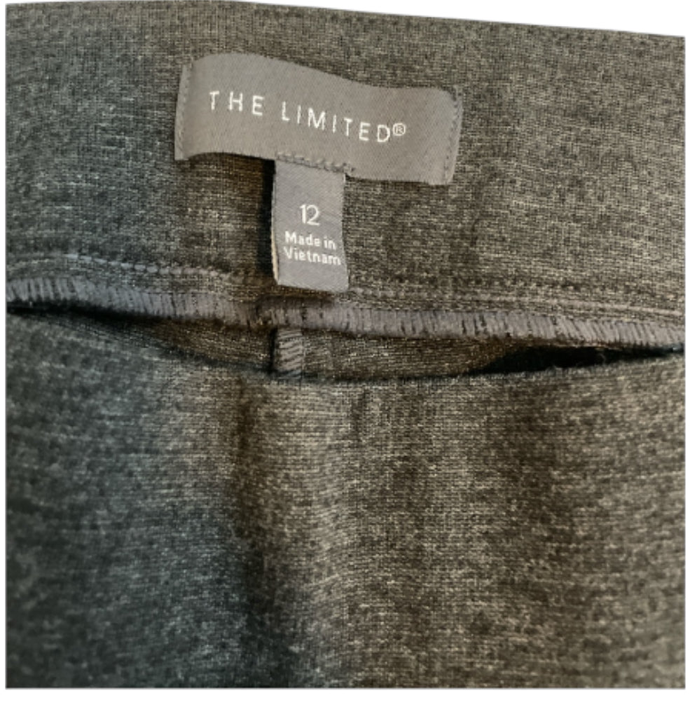 The Limited Gray Straight Leg Mid Rise Pants (12)