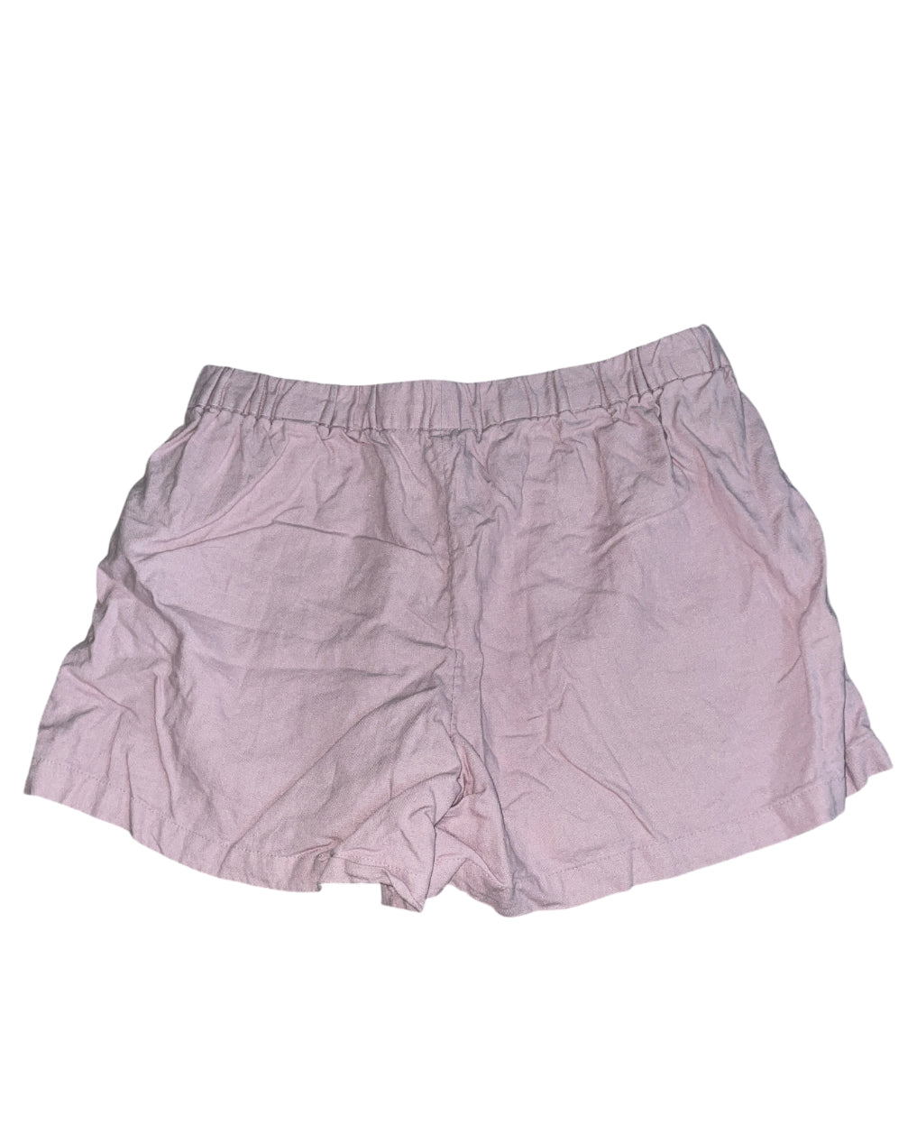 Banana Republic lavender linen blend pull on shorts (Small)