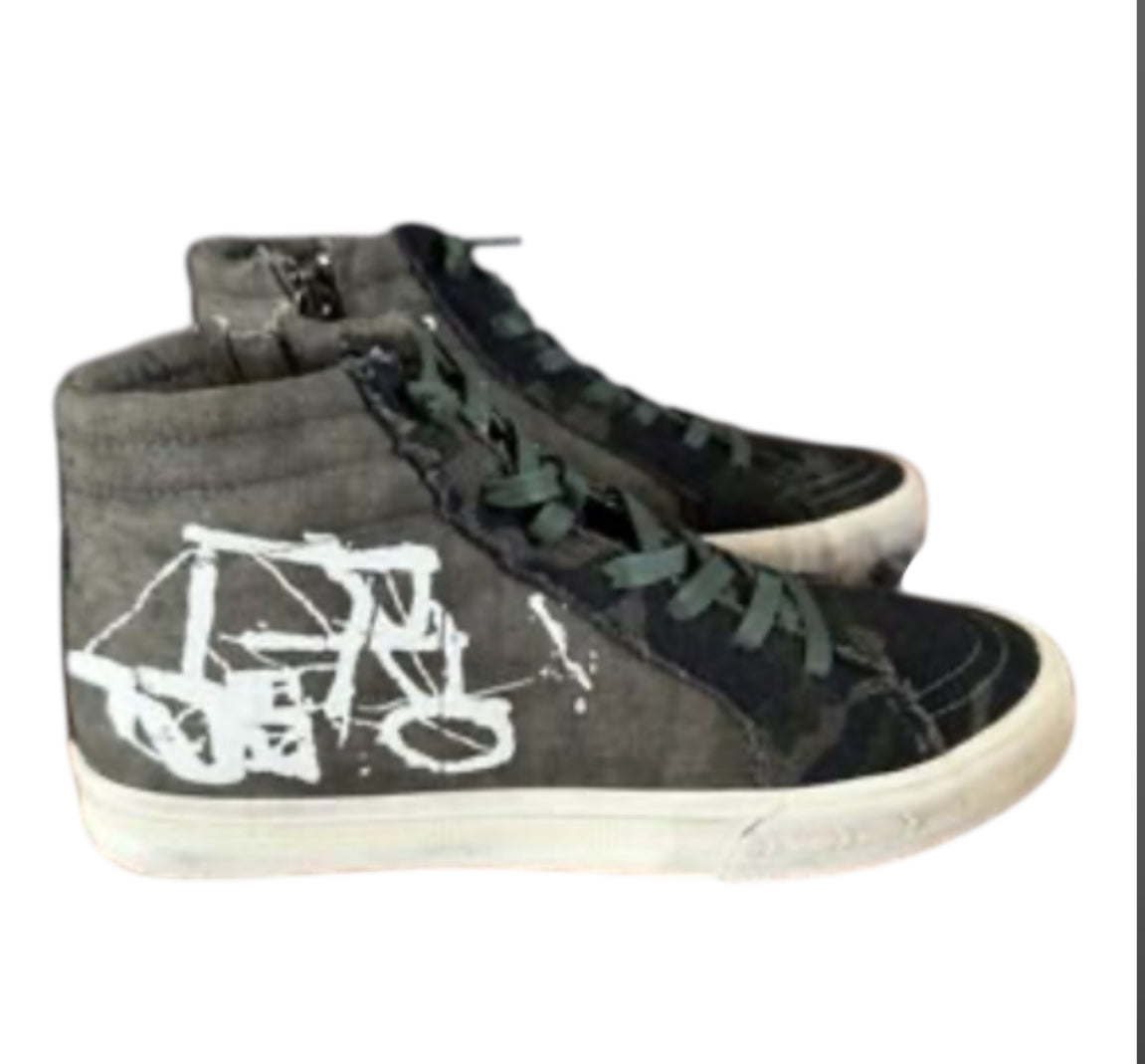 Vintage Havana Camo High Top Sneakers (10)