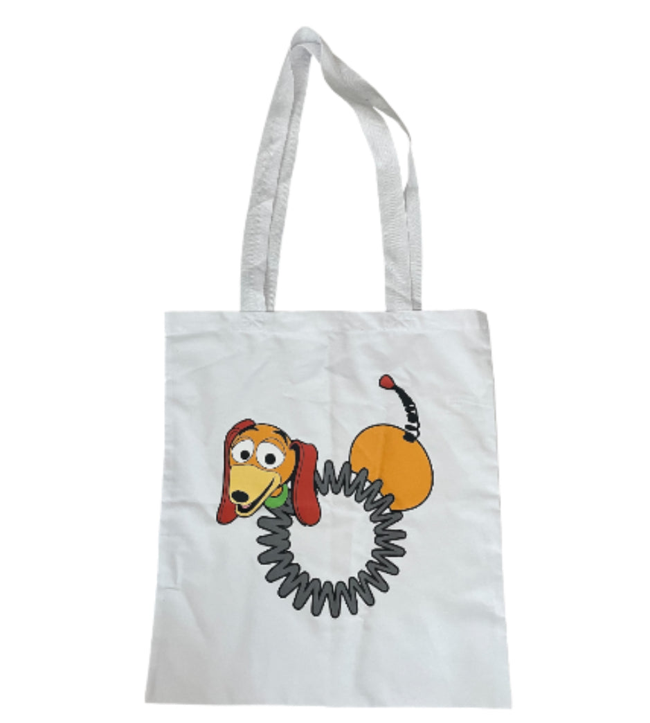 Disney Toy Story White Canvas Tote Bag