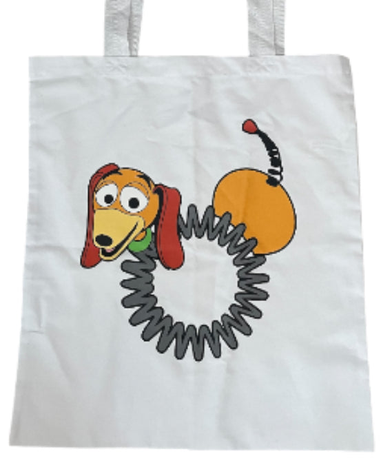 Disney Toy Story White Canvas Tote Bag