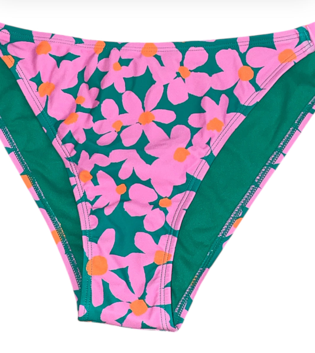 Wild Fable floral pattern bikini bottom (Large)