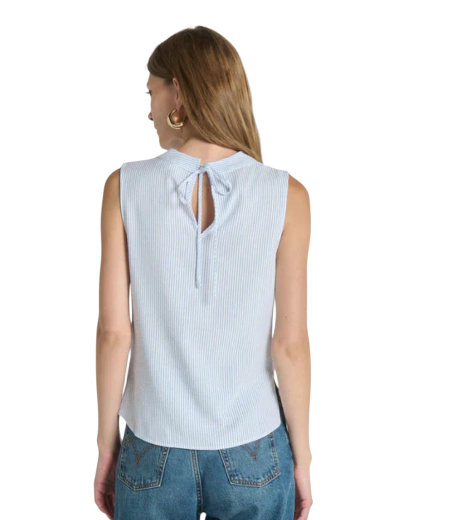 Nation LA Cille Cowl Mini Stripe Tank (large)