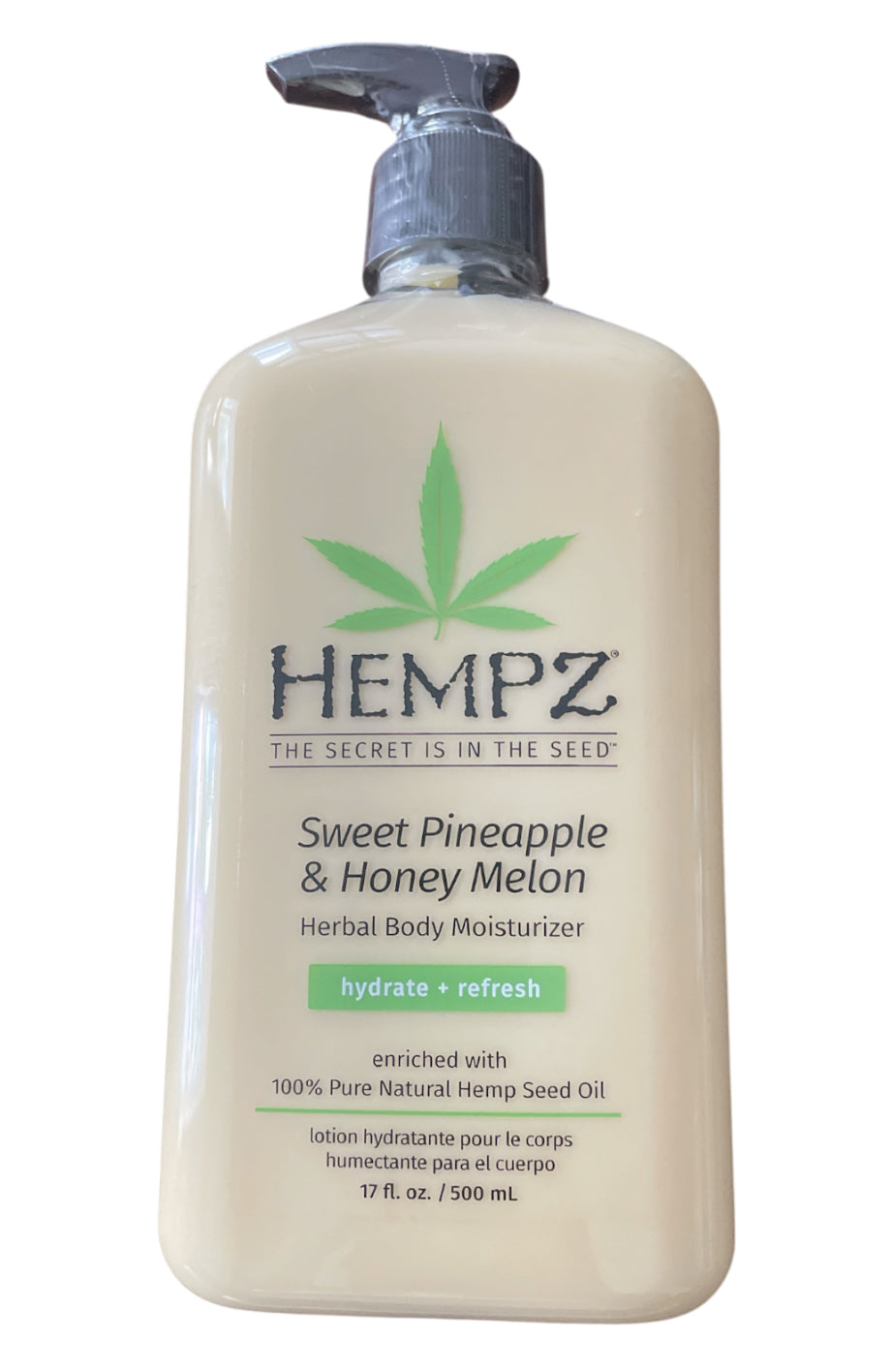 Hempz Sweet Pineapple & Honey Melon Herbal Body Moisturizer.