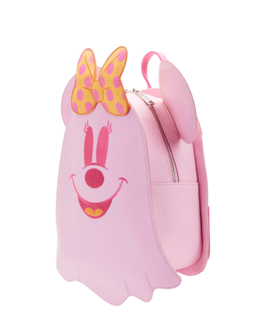 Loungefly Disney Pastel Ghost Minnie Mouse Glow-in-the-Dark Mini Backpack