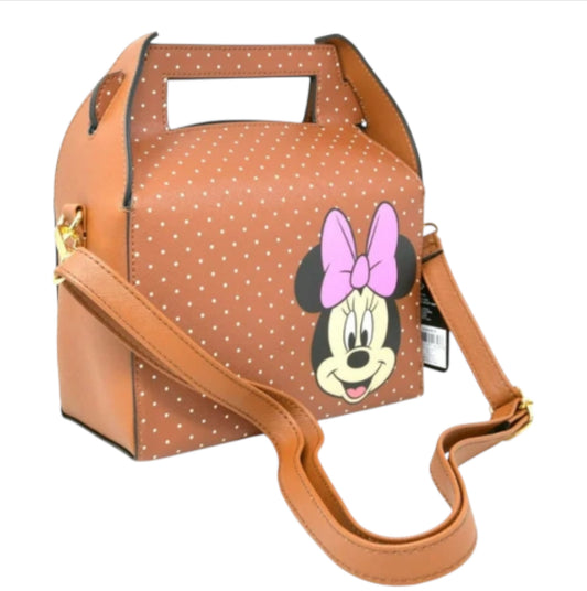 Disney Minnie Mouse Box Shaped Crossbody Bag