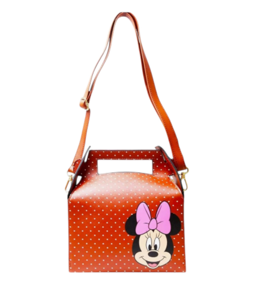 Disney Minnie Mouse Box Shaped Crossbody Bag