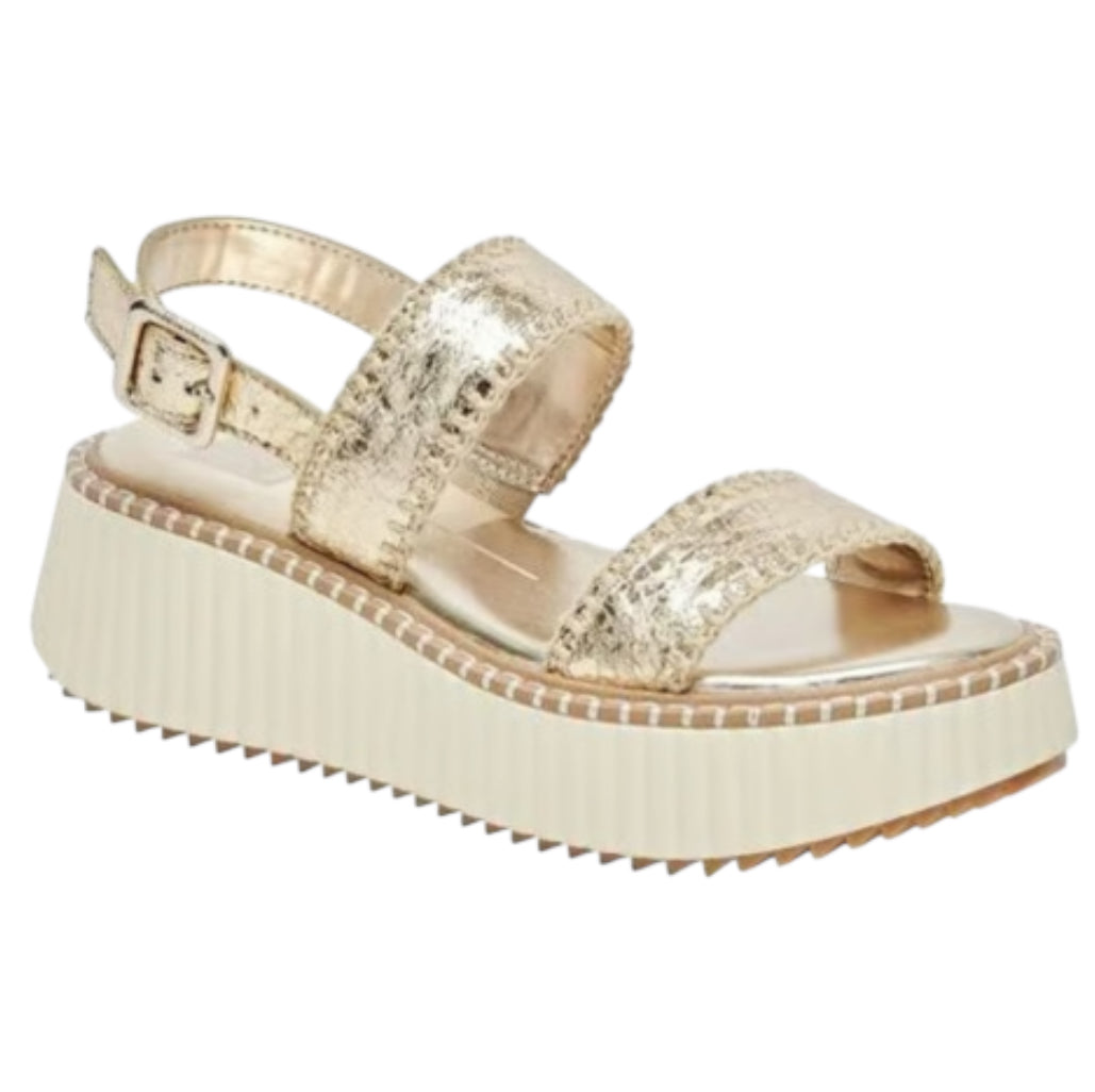 Dolce Vita Platinum Daiya Sandals (9.5)
