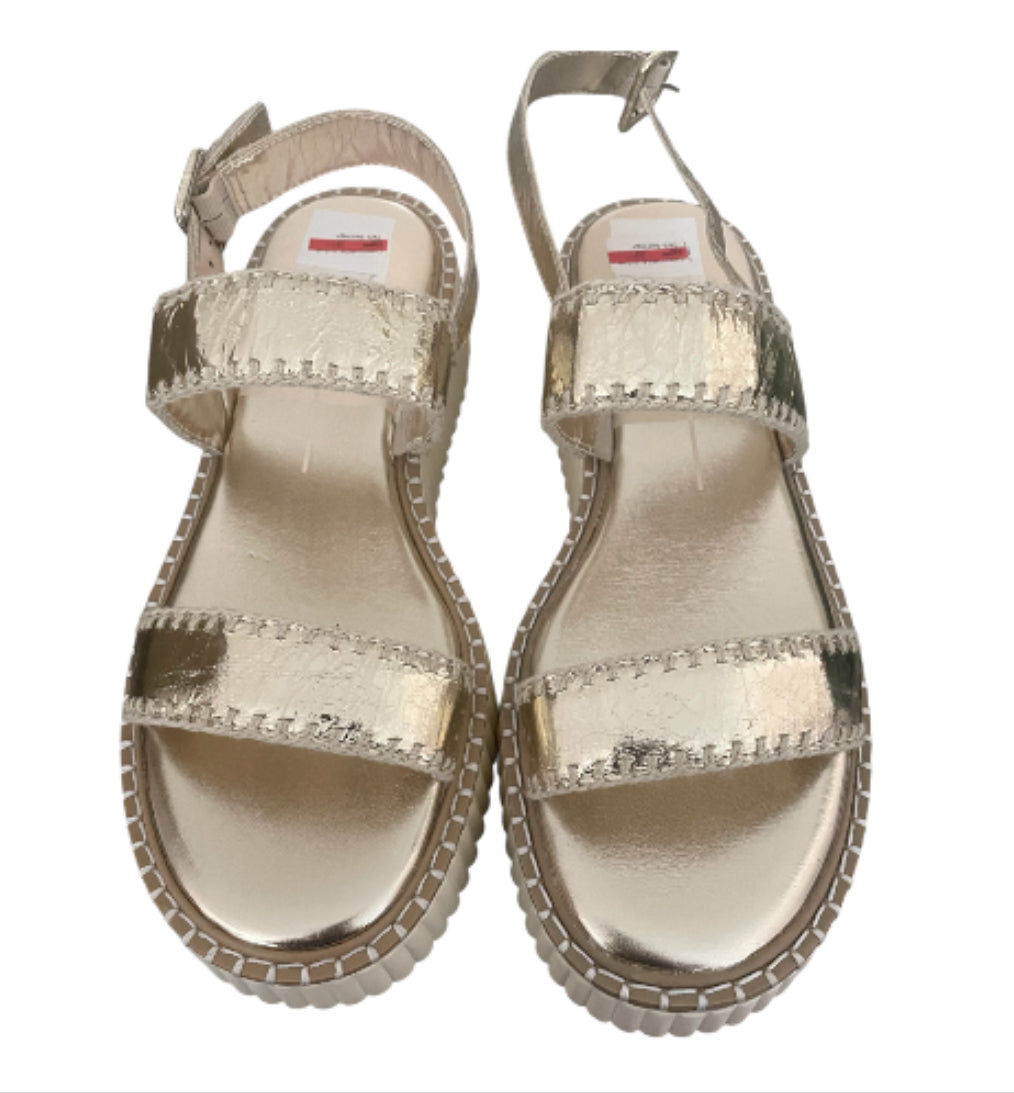 Dolce Vita Platinum Daiya Sandals (9.5)