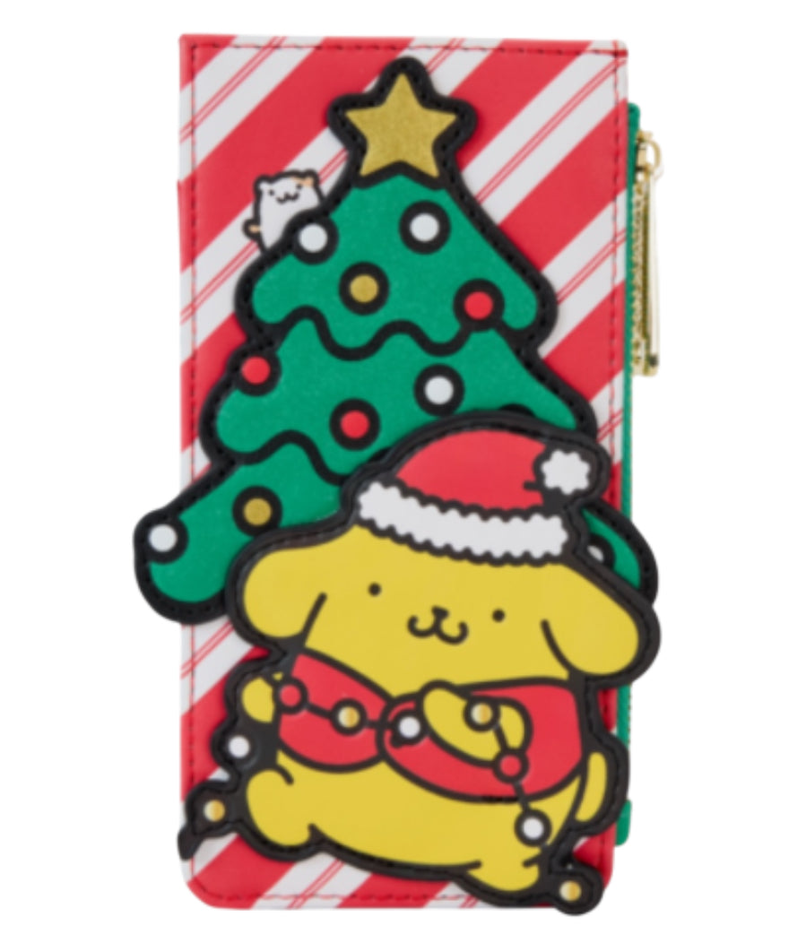 Loungefly Sanrio Pompompurin Santa Hat Card Holder