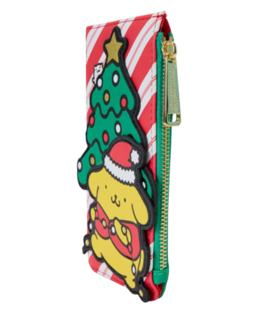 Loungefly Sanrio Pompompurin Santa Hat Card Holder