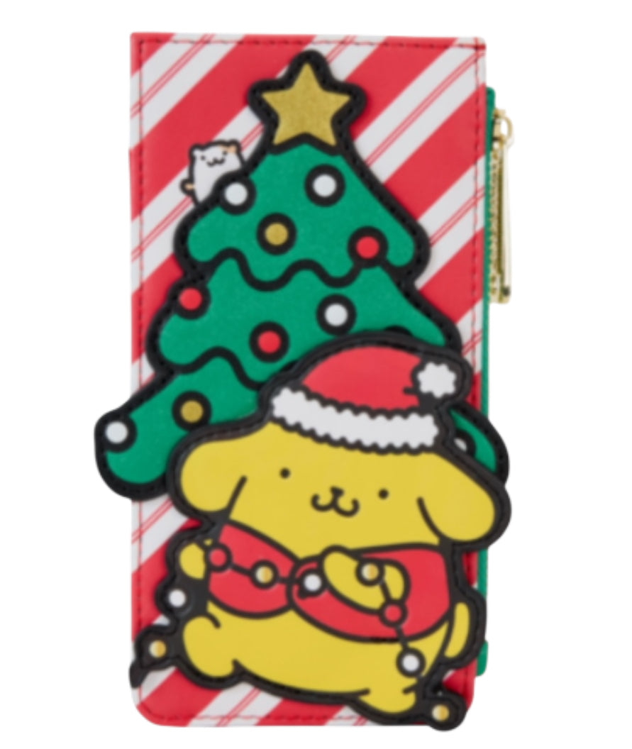 Loungefly Sanrio Pompompurin Santa Hat Card Holder