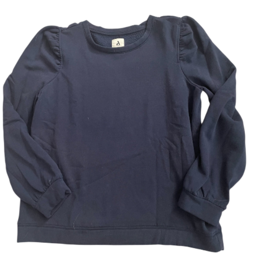 Amazon Navy Blue Bubble Sleeve Sweatshirt (Large)