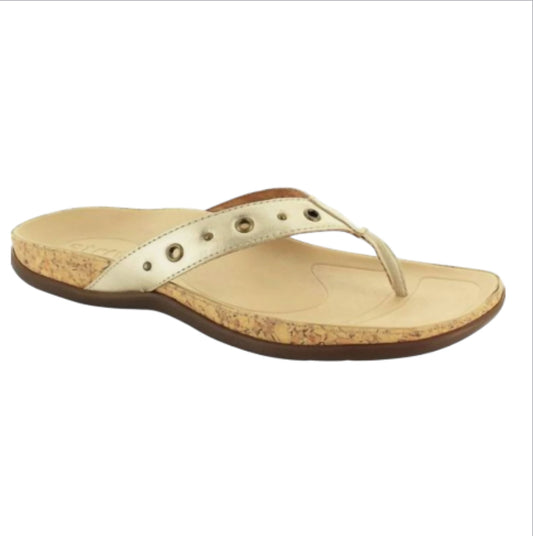 Strive Saria Sandals In Gold Metallic (9)