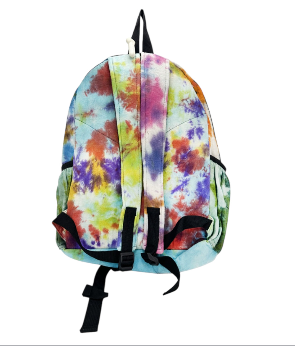 Himalayan Hemp Tie Dye Pure Hemp Backpack