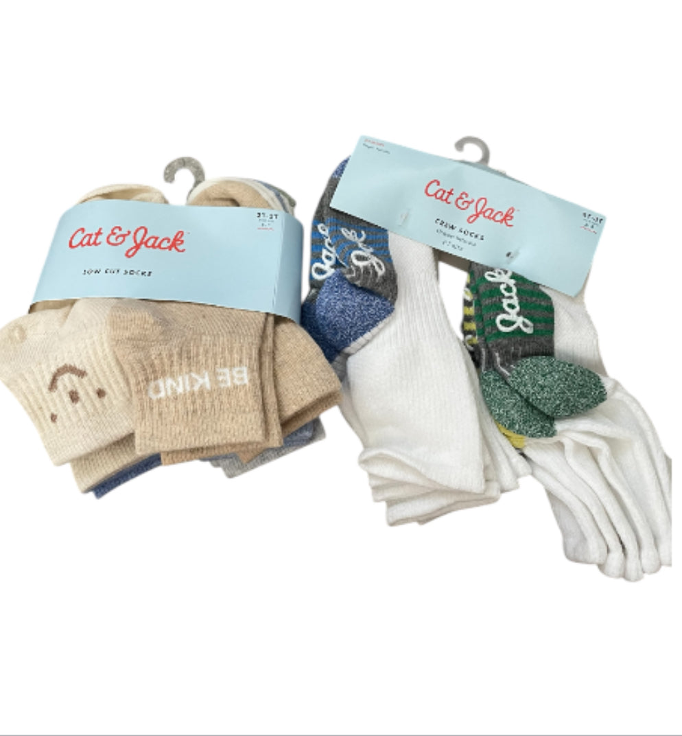 Cat & Jack 2T-3T Pack of Socks