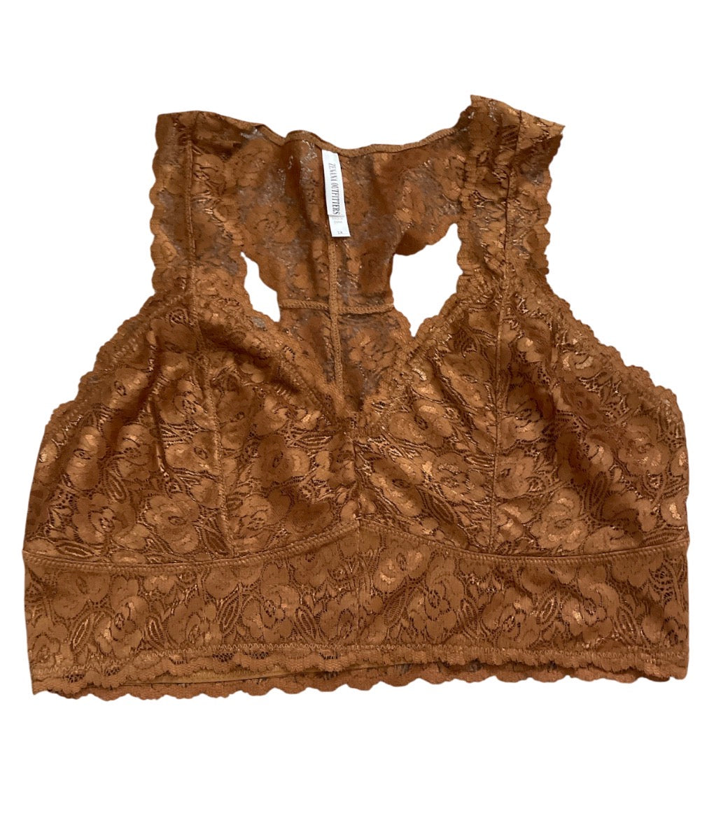Zenana Outfitters Racerback Lace Bralettes (1x)