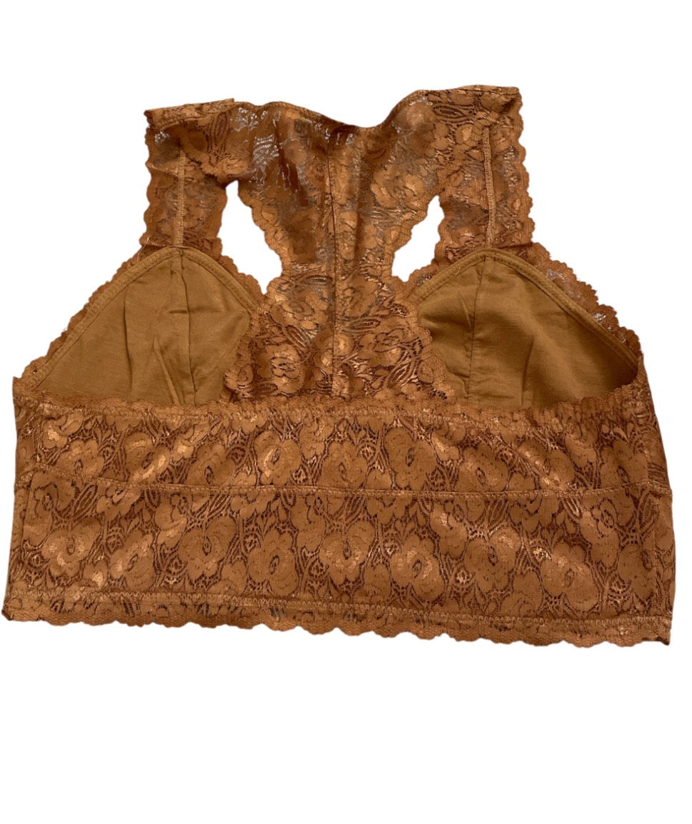 Zenana Outfitters Racerback Lace Bralettes (1x)