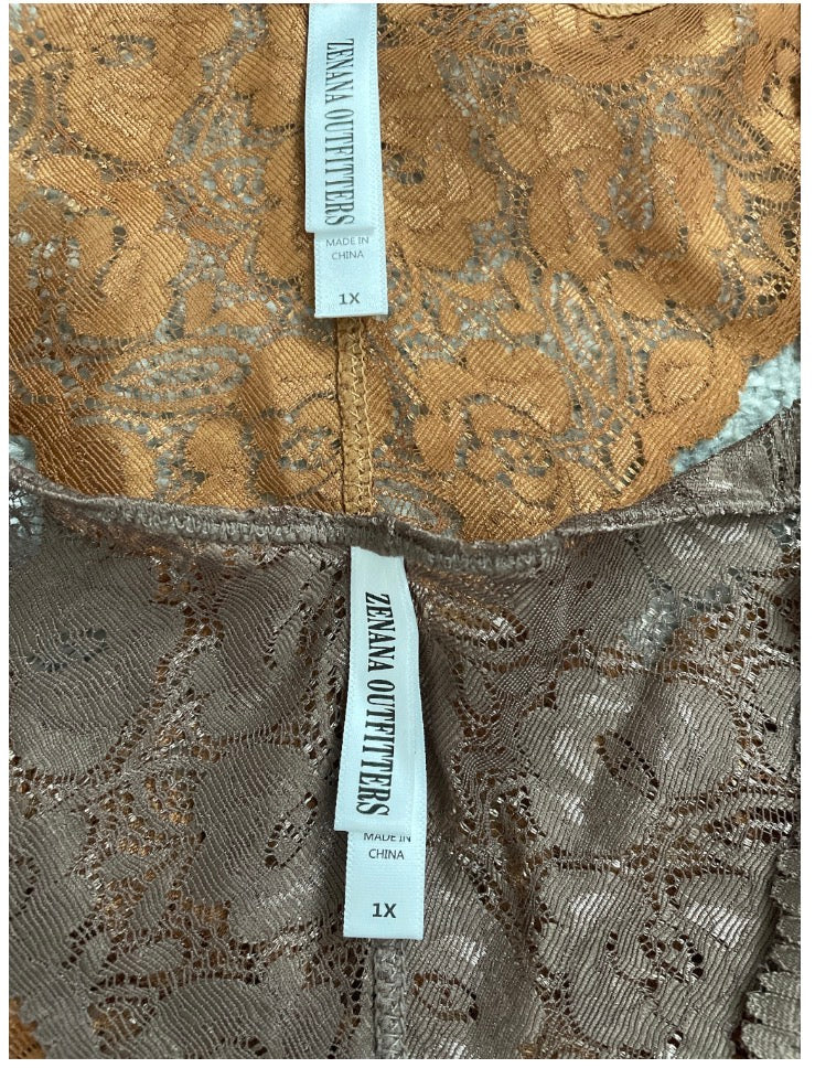 Zenana Outfitters Racerback Lace Bralettes (1x)