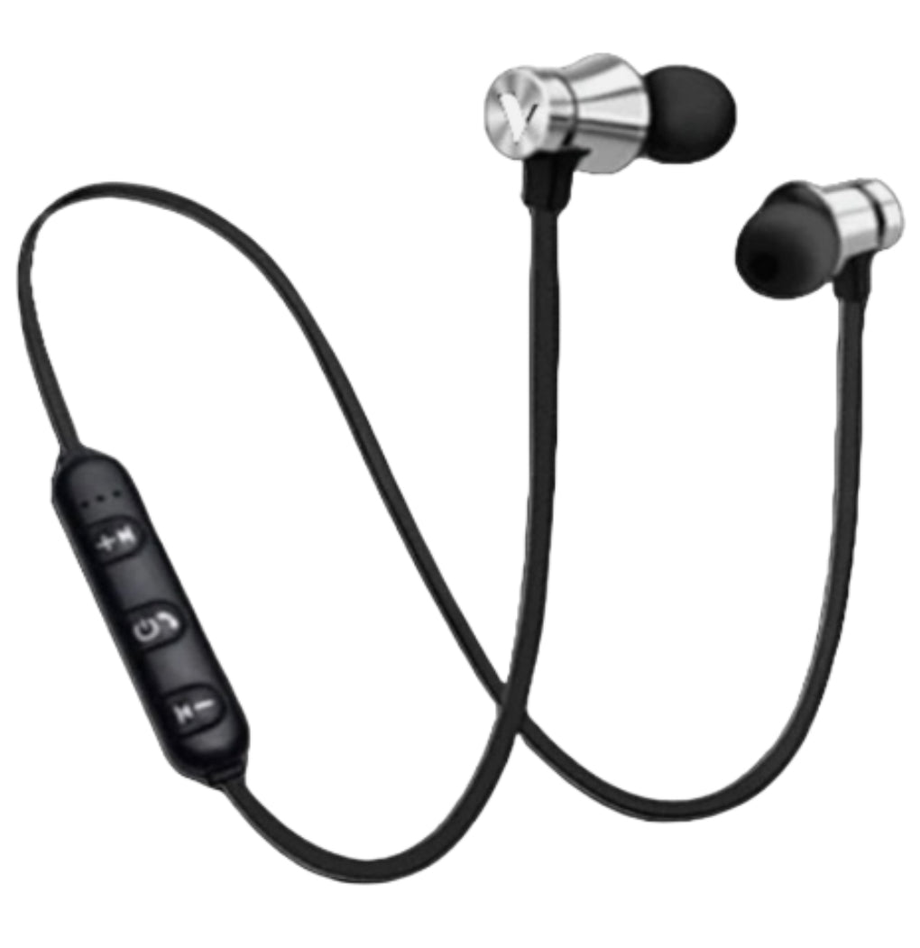 The Voice: Wireless Bluetooth Stereo Earbuds w/ Mic - Black