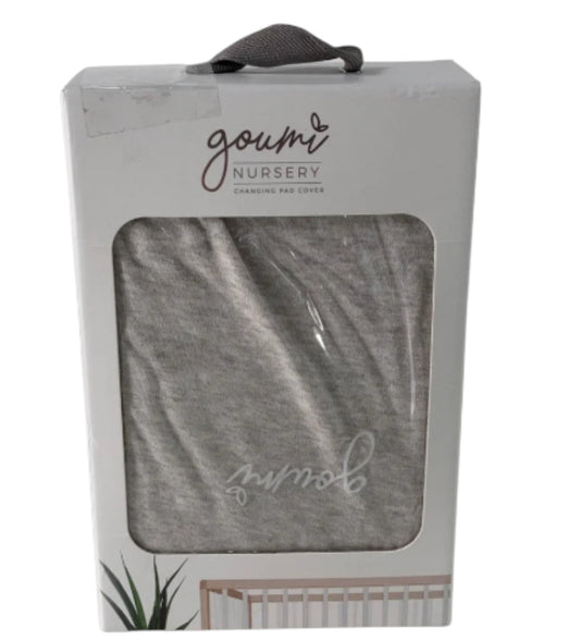 Goumi Changing Pad Cover, Storm Gray