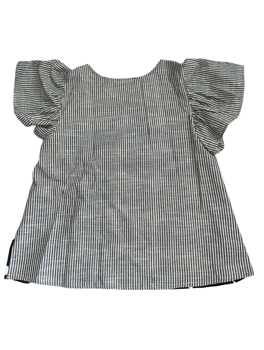 Ces Femme Contrast Polka Dot Blouse Top (1x)