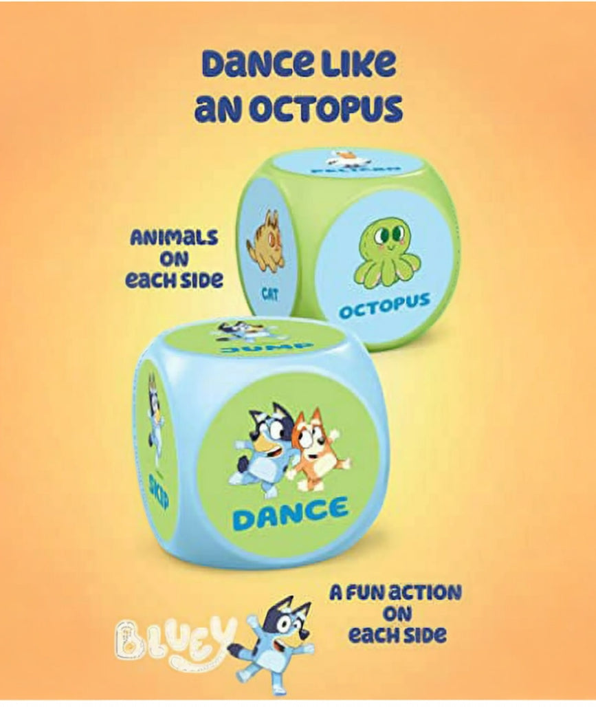 BLUEY Wackadoo Dice Game