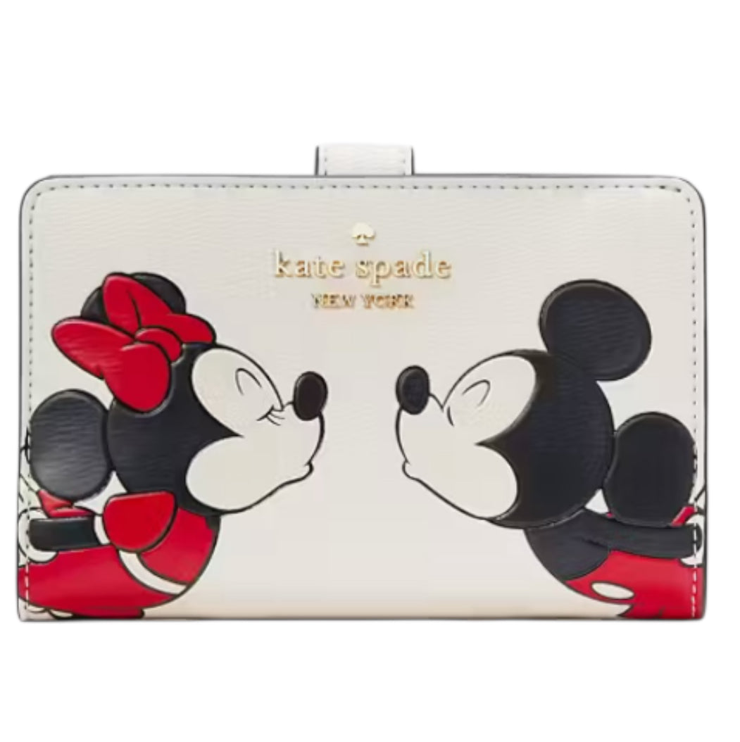 Disney X Kate Spade New York Minnie Compact Bifold Wallet