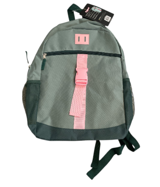 Prosport Woven Sage Green & Pink Backpack
