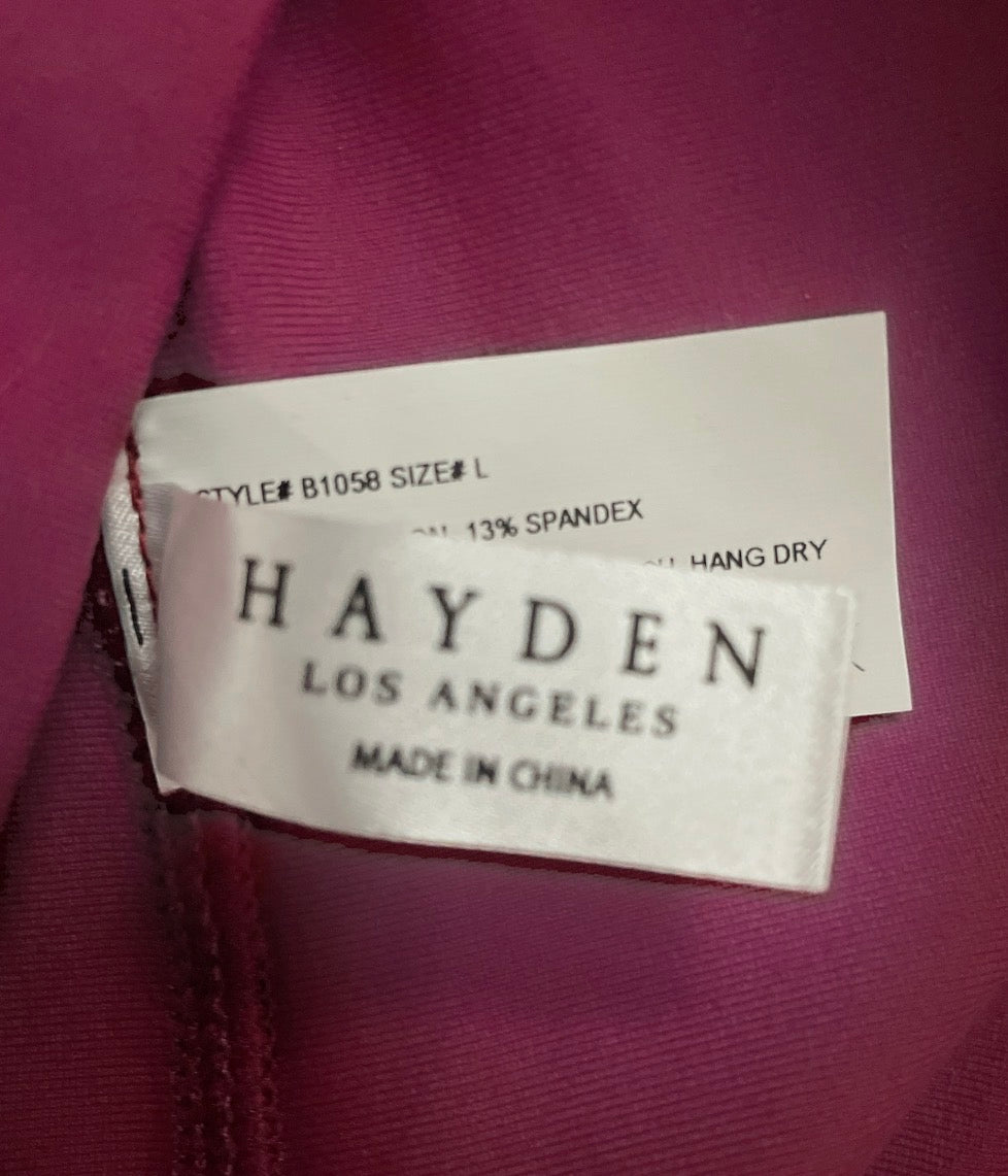Hayden TIEM Strappy Sports Bra (Large)