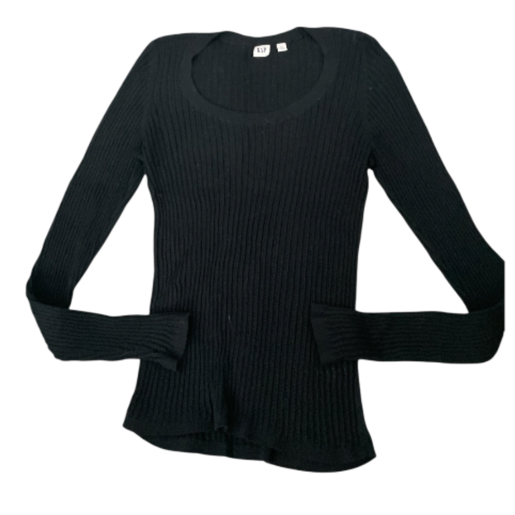 Gap Black Stretch Sweater (Large)